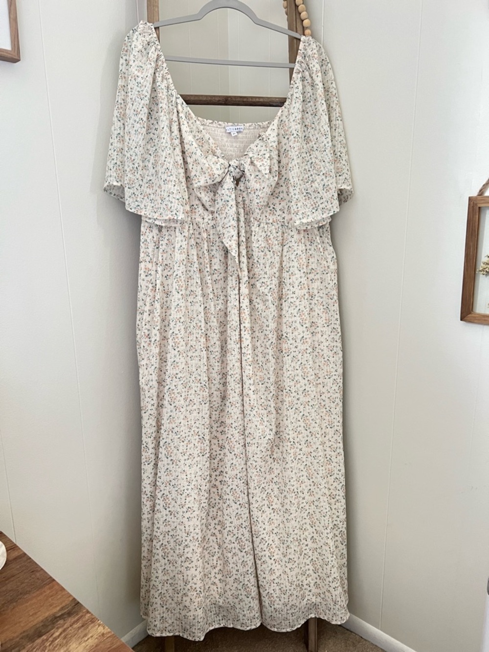 Baltic Born Women’s Flutter Sleeve Floral Dress